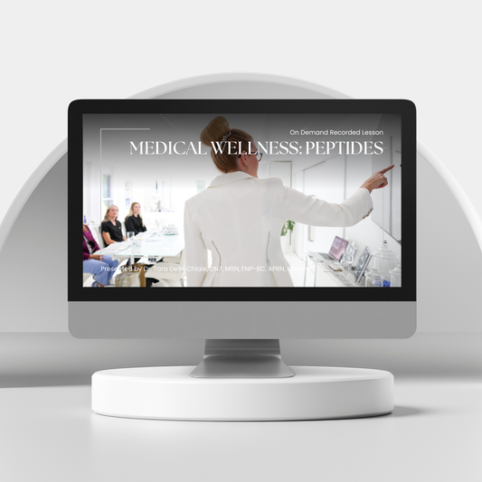 Mastering Peptide Applications in Medical Aesthetics On-Demand Lesson Series